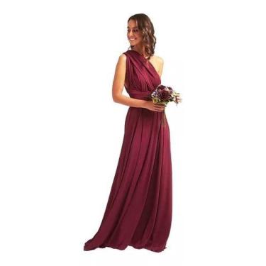 Imagem de Vestido Madrinhas Longo Varias Formas De Uso Multiformas - Casual Dres