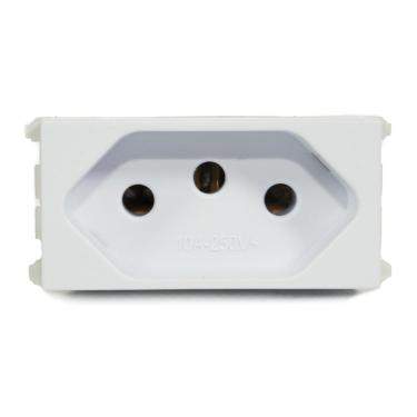Imagem de Modulo Tomada de Energia 2P+T Refinatto 10A Weg Branco