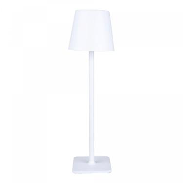 Imagem de Luminária de Mesa Led 3 Tons Usb Elegance Branca Metal