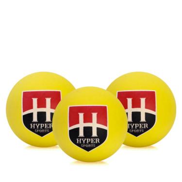 Imagem de Bola de Frescobol Hyper - Pack com 03 Bolas - Amarela