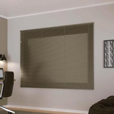 Imagem de Persiana Horizontal Alu Crisdan Bk L 1,20 X 1,20 A Charcoal