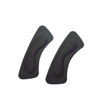 Imagem de Kit 5 Pares Protetor De Calcanhar Adesiva Almofada Preto