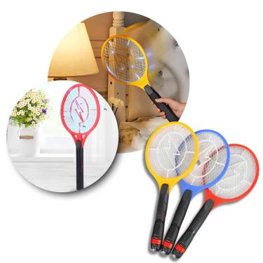 Imagem de Raquete Elétrica Mata Mosquitos, Recarregável, Armadilha para Insetos, Cores sortidas