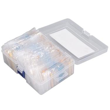 Imagem de Kit de Resistores de Filme de Metal 86 Valores 0,5W 0,1RΩ a 10mΩ Conjunto de Resistor Elétrico para Circuitos Eletrônicos