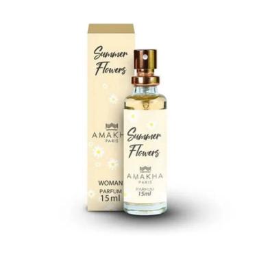 Imagem de Perfume Feminino Summer Flowers Amakha Paris 15ml Para Bolso Bolsa