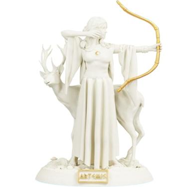 Imagem de Estátua Artemis Deusa Grega da Caça - Diana (Cor Mármore Dourado)