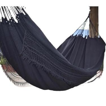 Imagem de Rede De Dormir Descanso Casal Jeans(Preto,Casal)