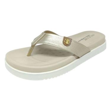 Imagem de Chinelo de Dedo Feminino Papete Flatform Conforto Modare
