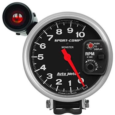 Imagem de Auto Meter 3904 Sport-Comp Shift-Lite tacômetro 12,7 cm.