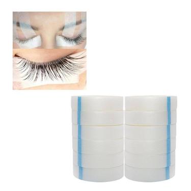 Imagem de 12 Rolos De Fita Extensão De Cílios Micropore Profissional