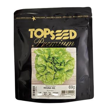 Imagem de Kit Sementes de Alface Peletizada F1 Americana e Crespa Topseed Premium