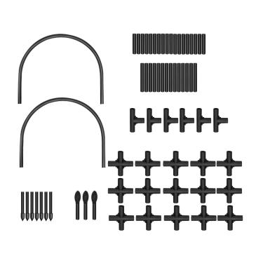 Imagem de Fenteer Treliças para plantas trepadeiras ao ar livre Suporte para plantas trepadeiras Arco de jardim Treliça, 120 Cm de Altura