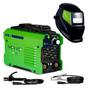 Imagem de Máquina Inversora De Solda Fix1650 Bivolt 160a Mma Tig + Máscara de Solda Com Escurecimento Automático MSN1200 NEVVO