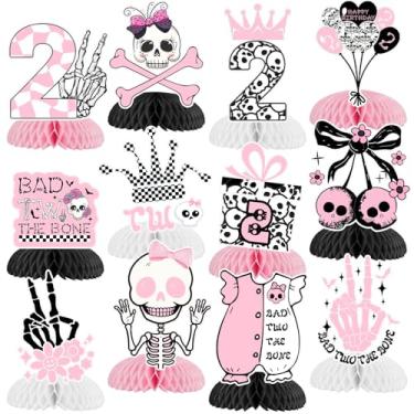 Imagem de JIUJIUBER 12 Peças Bad Two The Bone Honeycomb Centro De Mesa, Lembrancinhas Festa, Decorações Aniversário, Artigos Para Meninas, Música Rock, 2 Anos, Nascido Em