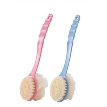Imagem de Escova De Banho Com Bucha Para Esfregar As Costas E Esfregar(3 unidades)
