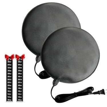 Imagem de HEATIDEAS Tapete Térmico Para Fermentação De Cerveja, À Prova D'Água Fermento Natural, Cerveja Caseira, Kombucha, Iogurte, Pão Kefir (Sem Controlador, Pacote Com 2)