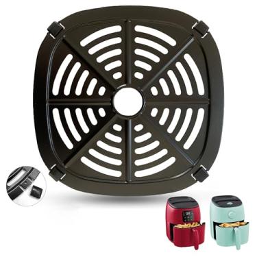 Imagem de QLRGNE Placa Para Fritadeira A Ar De 2,6 Qt Forno Elétrico Dash Tasti-Crisp, Grelha Antiaderente Atualizada, Inserção, Prateleira Fritadeiras, Lavável Na Máquina Lavar Louça