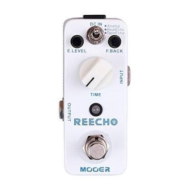 Imagem de MOOER Pedal De Efeitos Para Guitarra Reecho Delay Com 3 Modos, Analógico, Eco Real, Fita, Máquina Tap Vintage