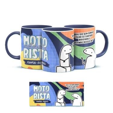 Imagem de Caneca Profissões em Porcelana – Estampa Variada de Carreiras (Motorista)