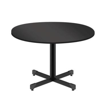 Imagem de Mesa de reuniao redonda 1.2 red preto onix - CASA H