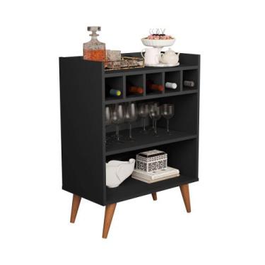 Imagem de Aparador Buffet Intense Cantinho Café Sala Retrô - Móveis em Casa Onli