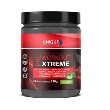 Imagem de Pre Workout Xtreme 210g Unique Nutrition Limão