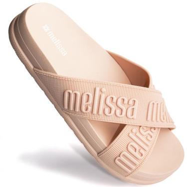Imagem de Chinelo Melissa Cozy Slide M-lover Feminino Original 36118, Rosa, 36