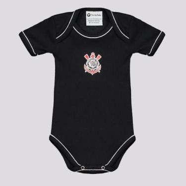 Imagem de Body Corinthians Preto - Torcida Baby, P