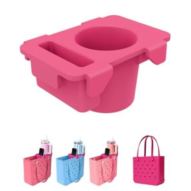 Imagem de Acessório de bandeja superior para bolsa de bebê Bogg média - adequado para copo Stanley - Material EVA é à prova de vento - Suporte de telefone feminino para bolsa Bogg - Divisor e organizador para