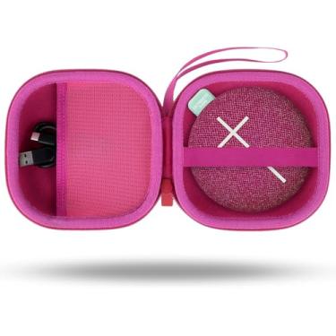 Imagem de Para Ultimate Ears MINIROLL Capa protetora rígida para alto-falante Bluetooth ultra portátil à prova d'água (capa rosa calmante) - co2CREA