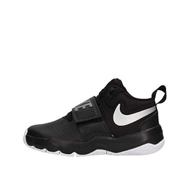 Imagem de Nike Team Hustle D 8 (infantil), Preto/prata metálico - branco, 11 Little Kid
