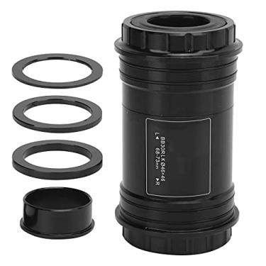 Imagem de Lebycle Mountain Road Bike rolamento de aço Tipo de linha de suporte de suporte de fundo inferior acessório (BB30RL φ46 [floresta de cultivo de aço])