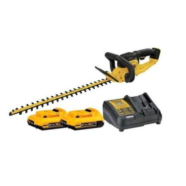 Imagem de Aparador De Cerca Viva Dewalt 2 Bateria 20v 2ah Dcht820b Bivolt
