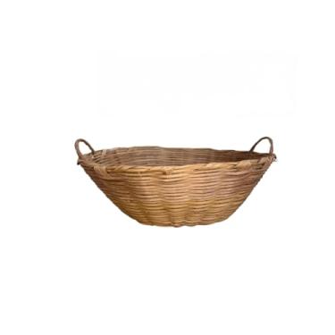 Imagem de Cesta Artesanal Pãozeira De Bambu Galeto Grande 33x25(1)