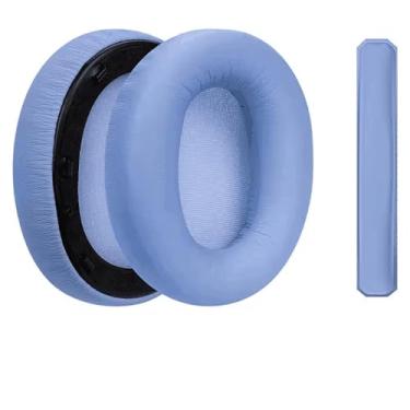 Imagem de Almofada de Fone de Ouvido de Reposição para o Fone de Ouvido do Edifier W820NB plus, Almofadas de Ouvido de Isolamento de Ruído (Azul)