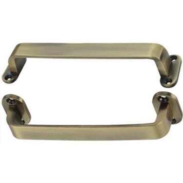 Imagem de Puxador Duplo Milano 148mm Bronze Antigo Porta - Rústico