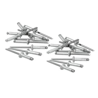 Imagem de Rebites De Alumínio Com Repuxo 3.2 X 6Mm 50 Peças 406109 Mtx