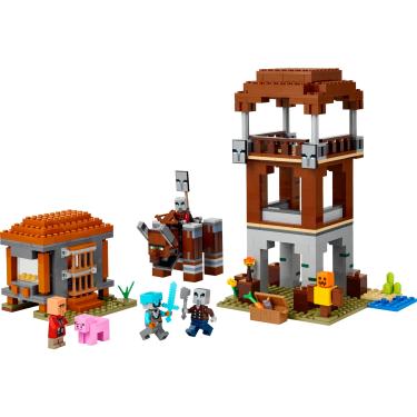 Imagem de LEGO® Minecraft - O Posto Avançado do Saqueador e o Devastador