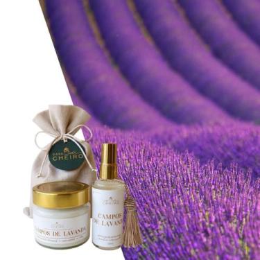 Imagem de Kit Presente Vela Aromática 140g + Perfume de Ambientes 60ml - Casa Di