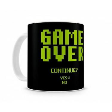 Imagem de Caneca Game Over Continue (ATG5246) - Geek Premiere