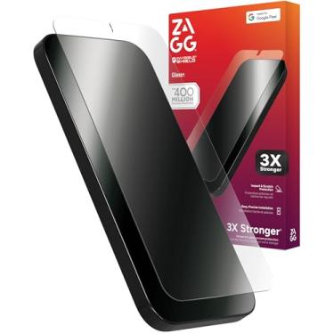 Imagem de ZAGG Película protetora de tela Glass+ Google Pixel 10 Pro XL – Proteção contra impacto extremo e quebra, resistente a arranhões, resistente a manchas, compatível com scanner de impressão digital