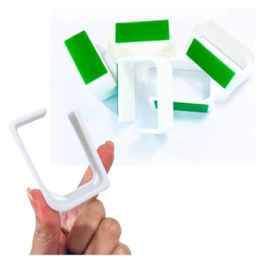 Imagem de Passa fio Kit Organizador De Cabos para Esconder Fios embaixo de Mesa Setup(Branco,8 peças)