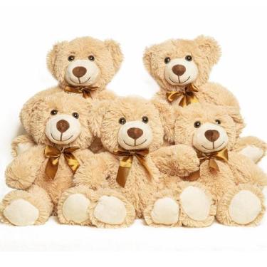 Imagem de Presente de chá de bebê Teddy Bears LELELONG, pacote com 5 animais de 