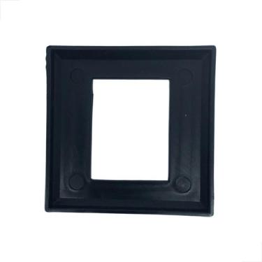 Imagem de Canopla Para CG-077 Preto Corrimão Guarda Corpo 8 Unidades - Fast Vidr