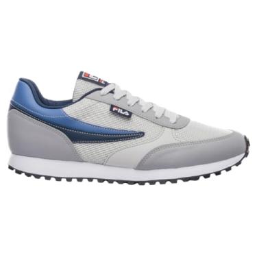 Imagem de Tenis Fila Renno Classic Masculino, Glacier Gray/Alloy/Navy, 40