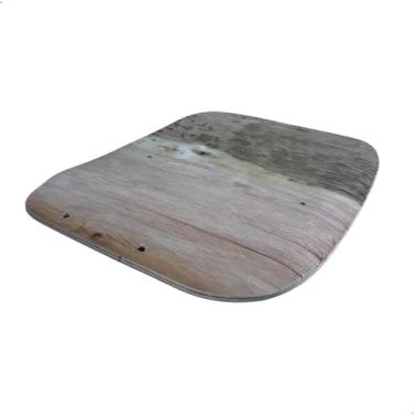 Imagem de Assento de Madeira para Cadeira Crater 45,5 x 39 cm Pinus Tratado Modelo Ergonômico
