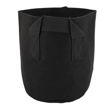 Imagem de Cesta de plantas aquáticas reutilizáveis ​​de cffuvros com alça, maconha de lírio de água respirável multifuncional para plantas de lago, bolsa para jardinagem aquática e (L)