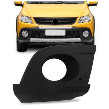 Imagem de Moldura Grade Milha Parachoque Saveiro Cross Gol Rallye G5