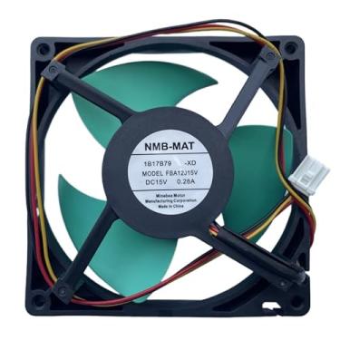 Imagem de Para ventilador de refrigeração NMB-MAT FBA12J15V DC15V 0,28A 120 * 120 * 25 mm 3 linhas