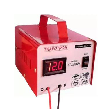 Imagem de Carregador De Bateria 12v Carro , Moto Cv20ah Frete Gratuito - TRAFOTR